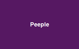 Peeple